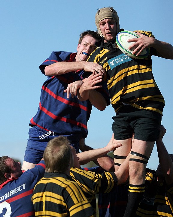Charlie Sheppeard in the line out